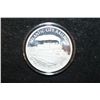 Image 1 : Atlantic City Railroad "4-4-2 Type" Train Silver Round; .999 Fine Silver 1 Oz.