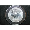 Image 1 : 2012 Canada "Moose" $5 Silver Foreign Coin; 9999 Fine Silver 1 Oz.