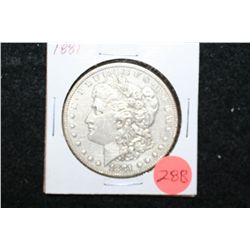 1881 Silver Morgan $1