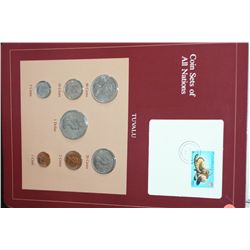 Tuvalu; Coin Sets of All Nations W/Postal Stamp Dated 1984