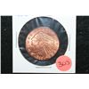 Image 1 : Golden State Mint Copper Round; .999 Fine Copper 1/4 Oz.