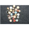 Image 1 : Antique Buttons; Lot of 28