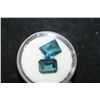 Image 2 : Loose Aquamarine Colored Gemstones; Lot of 2