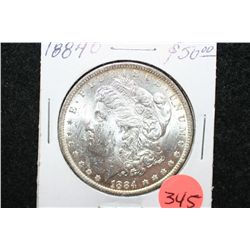 1884-O Silver Morgan $1