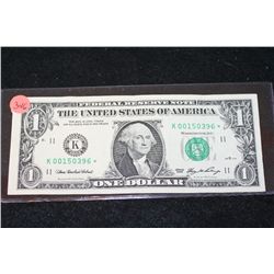 2006 US Federal Reserve Note $1; Dallas TX Reserve