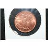 Image 2 : Golden State Mint Copper Round; .999 Fine Copper 1/4 Oz.