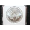 Image 2 : 1993 Silver Eagle $1; NGC Graded MS69
