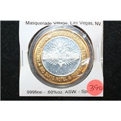 Rio Suite Hotel & Casino Las Vegas NV  Masquerade Village  Limited Edition Two-Tone $10 Gaming Token