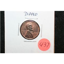 1943 Lincoln Wheat Back Penny; Copper Dipped