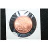 Image 2 : Golden State Mint Copper Round; .999 Fine Copper 1/4 Oz.