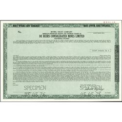 De Beers Consolidated Mines Limited,