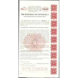 The Republic of Venezuela Bonds,