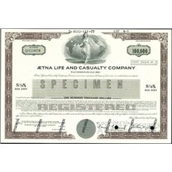 Aetna Life and Casualty Company Bonds