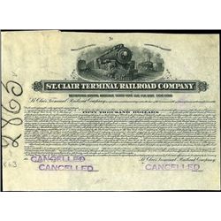 St. Claire Terminal Railroad Company Proof.