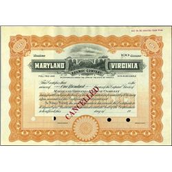 Maryland Virginia Railway Company.