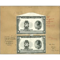 Belgium Congo. Banque De Congo Belge.