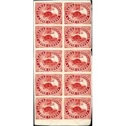 Canada 5c Beaver Trial Color Plate Proof.