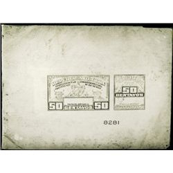 Cuba Livestock Farming Subsidy Tax Stamp.