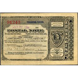 Ohio. U.S. Postal Note.