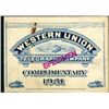 Image 1 : Western Union 5c, 25c Telegraph Complete Booklet