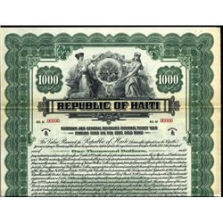 Haiti, Republic of Haiti.