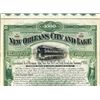 Image 1 : New Orleans City and Lake Railroad Co. Bond