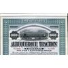 Image 1 : Albuquerque Traction Co. Bond - New Mexico Terr