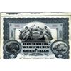 Image 1 : Bismark, Washburn & Great Falls Railway Co. Bond