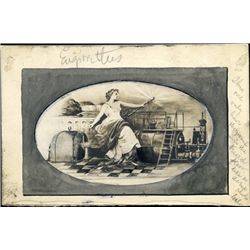 U.S. Allegorical Vignette Models.