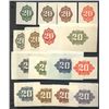 Image 2 : U.S. "20" Numeral Counter Assortment From NBNC
