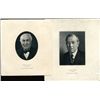 Image 1 : U.S. Large Die Proofs of Edison and Wilson.