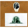 Image 1 : U.S. George Washington Facing Left Vignette Study