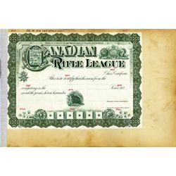 Canada Canadian Rifle League.