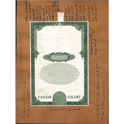 U.S. American BNC Color Chart Proof.