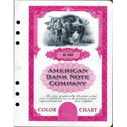 U.S. ABNC Color Chart Pages.