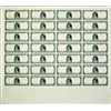 Image 1 : U.S. ABNC "10 Specimen Note" Uncut Sheet of 28.