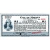 Image 1 : Harvey, IL. U.S. CIty of Harvey Depression Scrip.