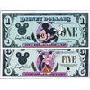 Image 1 : U.S. Disney Dollar Specimens.