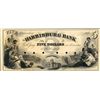 Image 1 : PA The Harrisburg Bank Proof Obsolete Banknote