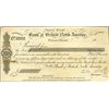 Image 1 : Canada Bank of British North America Proof Checks