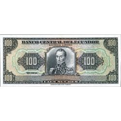 Banco Central Del Ecuador Tyvek Note