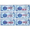 Image 1 : Banco Central De Venezuela Essay Uncut Sheet of 6