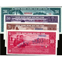 National Bank of Vietnam Specimens (4)