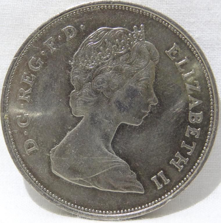 1981 Prince Charles & Lady Diana 1 Crown Coin