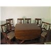 Image 1 : Duncan Phyfe table & Lyre back chairs.