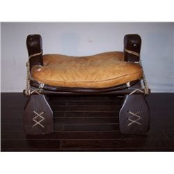 Egyptian camel saddle.