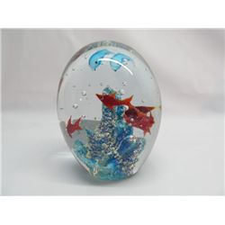 Art glass paperweight.