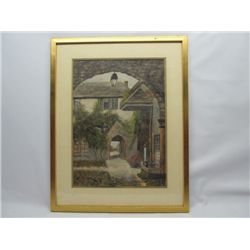 W.T. Wood "The Courtyard".