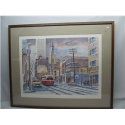 Signed and numbered print by Liaskas.