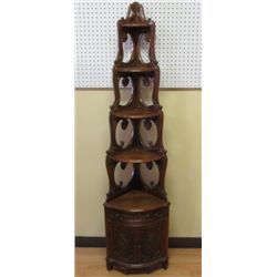 H.R.Krug corner what not stand.